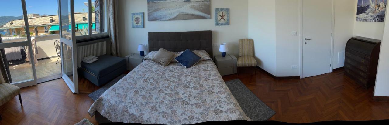 Nautilus Vista Mare Mozzafiato A 180 Gradi- Posto Auto Privato - 2 Camere Matrimoniali Piu 1 Divano Letto Singolo-Sky,Netflix-Wifi 200Mg Rapallo Exterior foto