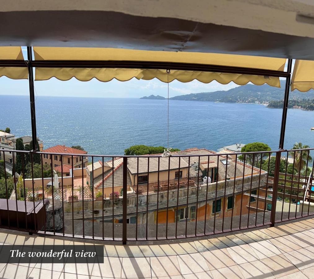 Nautilus Vista Mare Mozzafiato A 180 Gradi- Posto Auto Privato - 2 Camere Matrimoniali Piu 1 Divano Letto Singolo-Sky,Netflix-Wifi 200Mg Rapallo Exterior foto